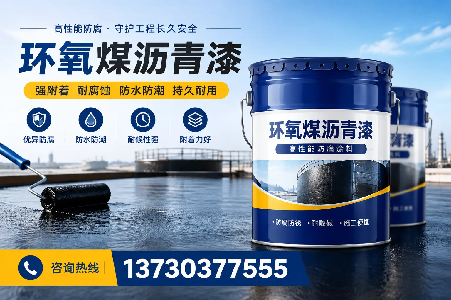 如何判断环氧煤沥青漆的质量?哈尔滨消费者指南