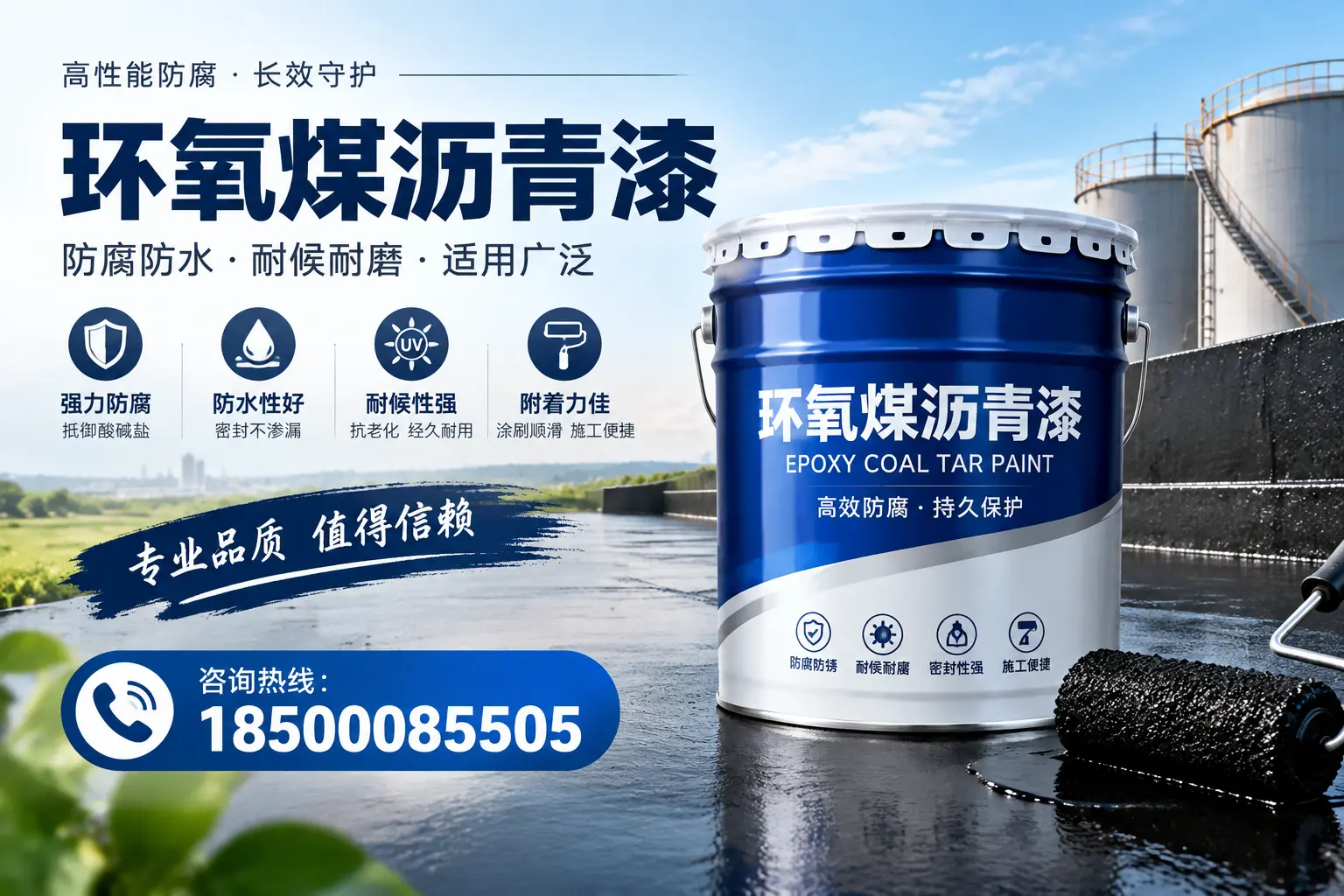环氧煤沥青漆与油漆的区别，哈尔滨消费者最关心的问题